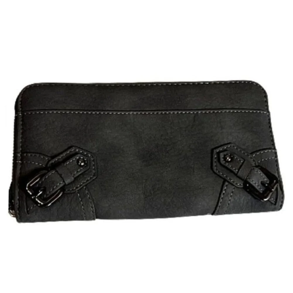 Compact Wallet For Women Multiple Card Slots And Exterior Zipper Pocket‎